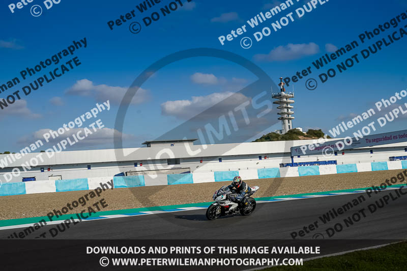 25 to 27th november 2017;Jerez;event digital images;motorbikes;no limits;peter wileman photography;trackday;trackday digital images